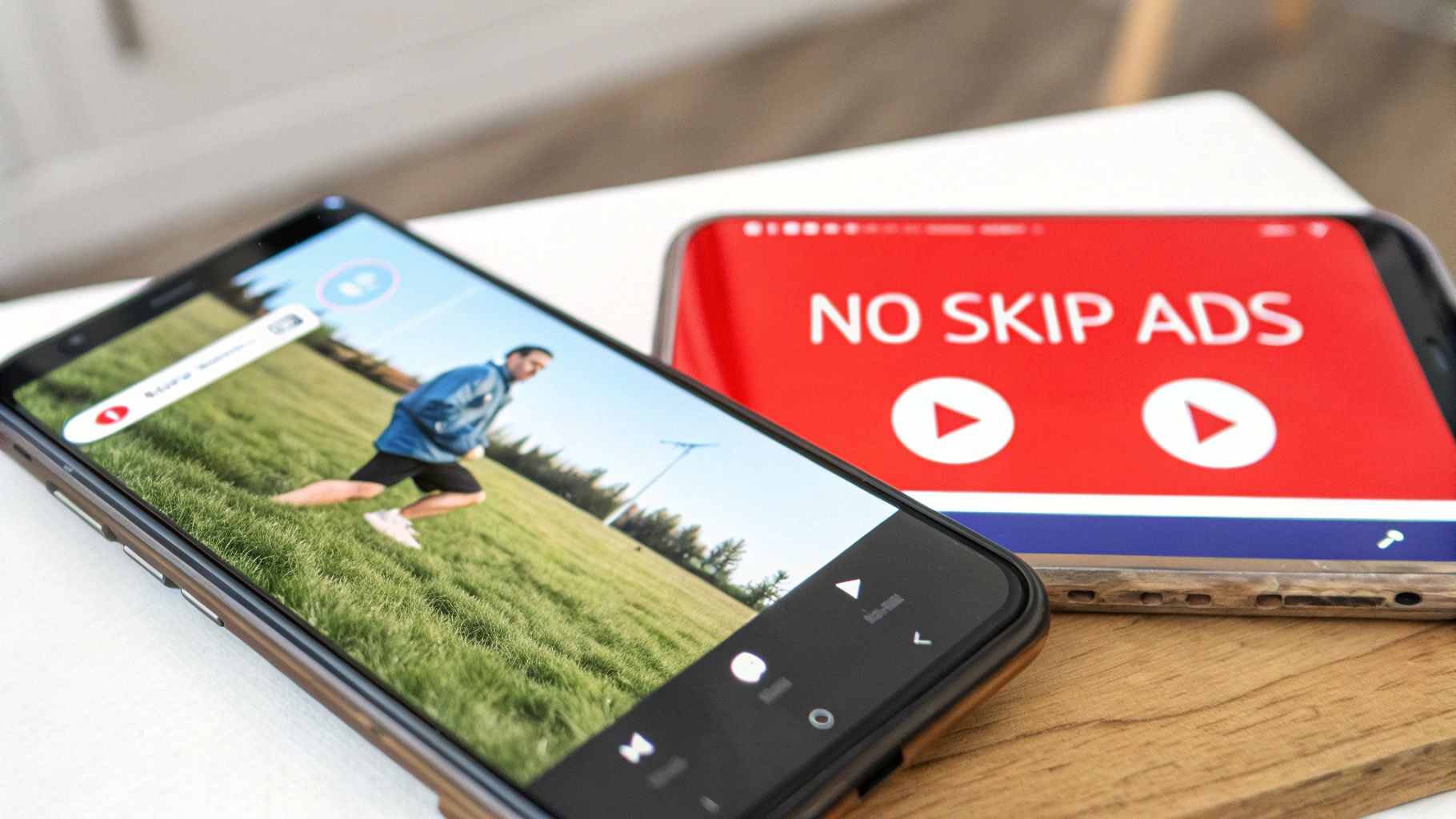 Non-Skippable In-Stream Ads