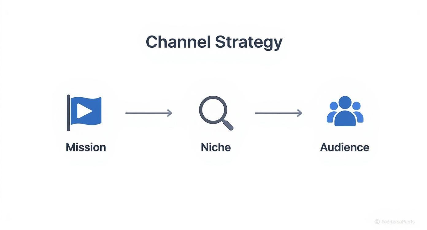 Infographic about manage youtube channels