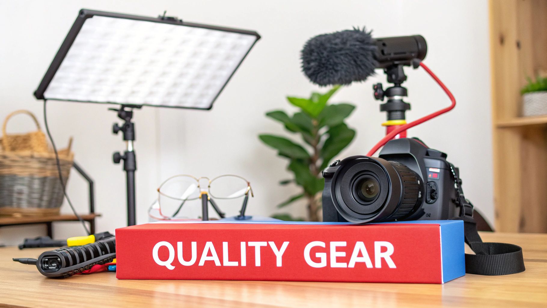 Invest in Quality Audio and Video Equipment