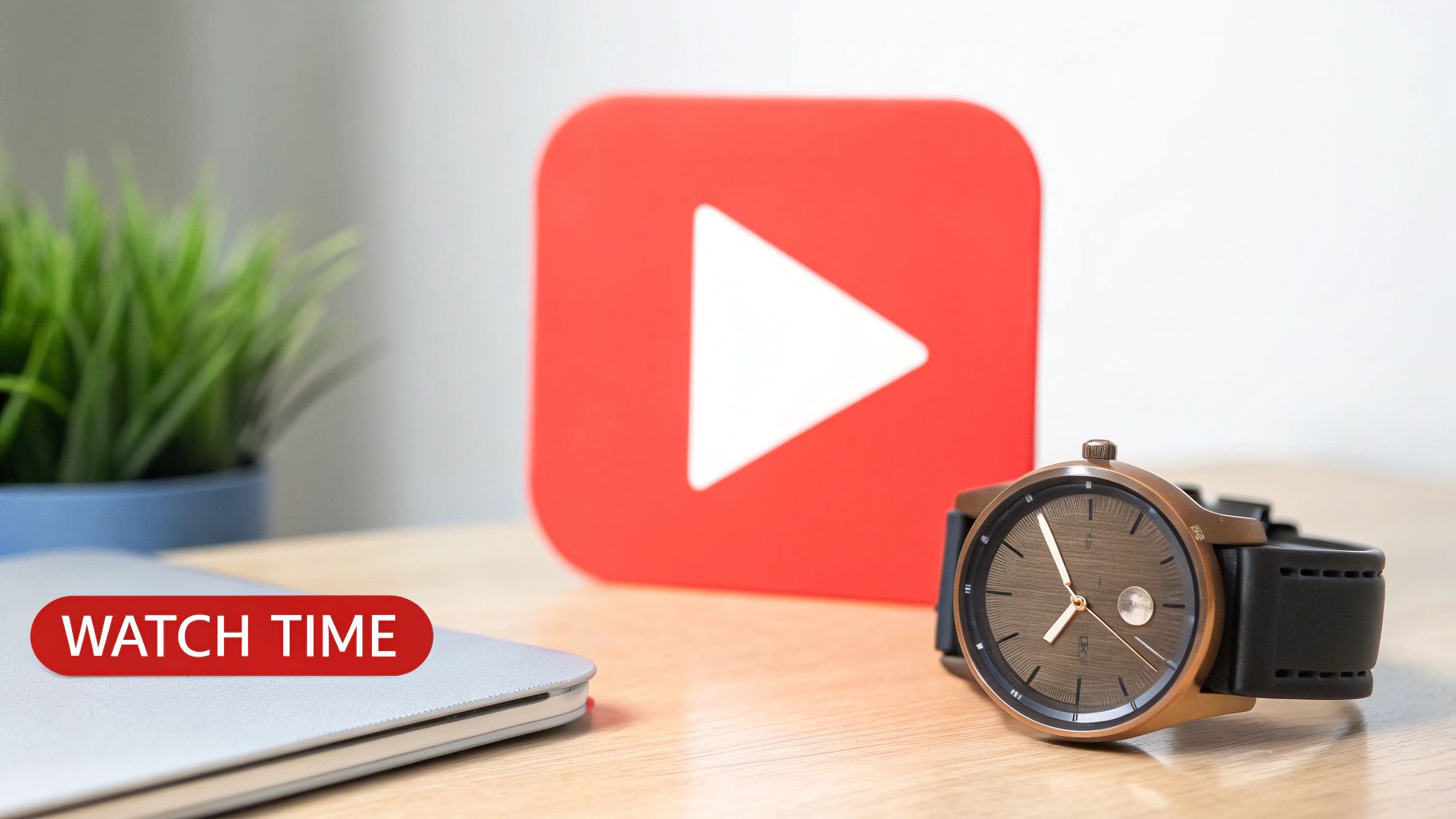 A person watching a live stream on their smartphone, indicating the real-time nature of YouTube Live and Premieres.