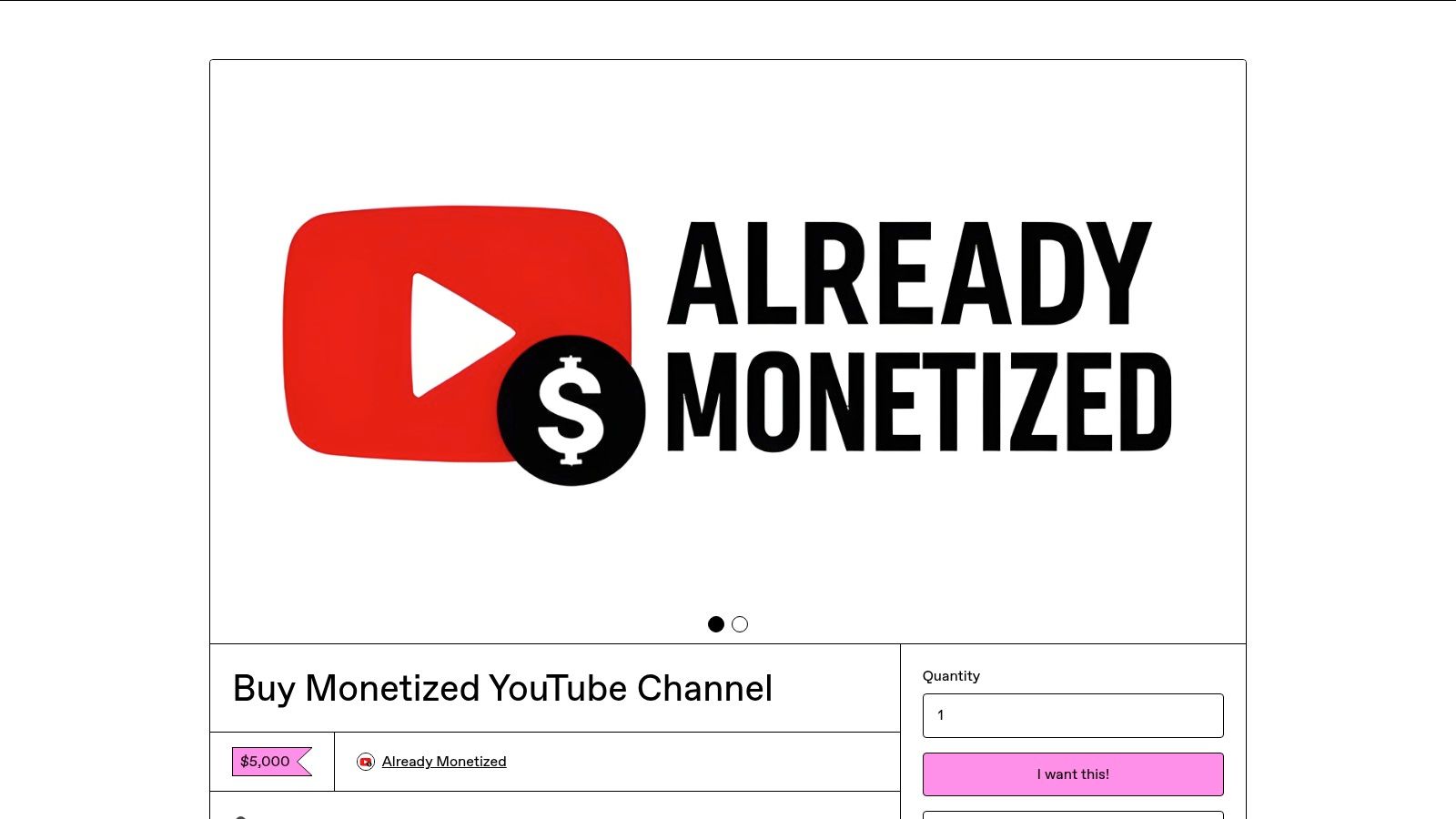 AlreadyMonetized