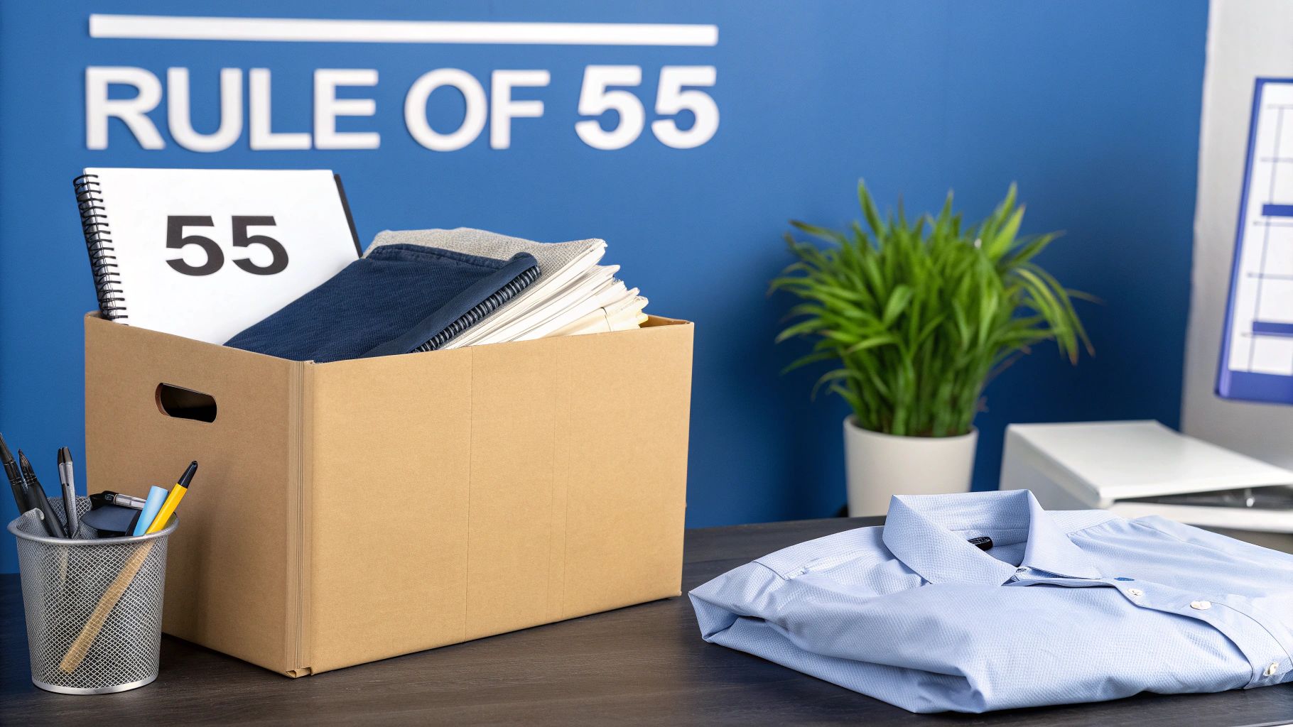 A couple in their late 50s smiling and enjoying a walk on the beach, representing early retirement.