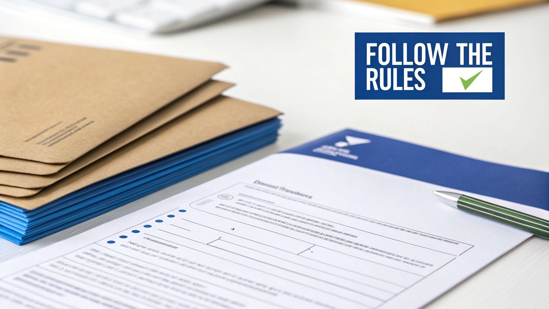 A person reviewing a financial document, symbolizing the rules and regulations of retirement accounts.