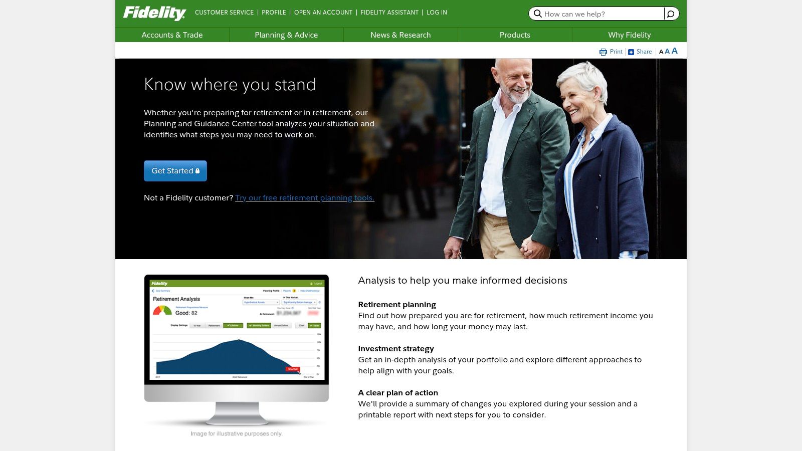 Fidelity Planning & Guidance Center