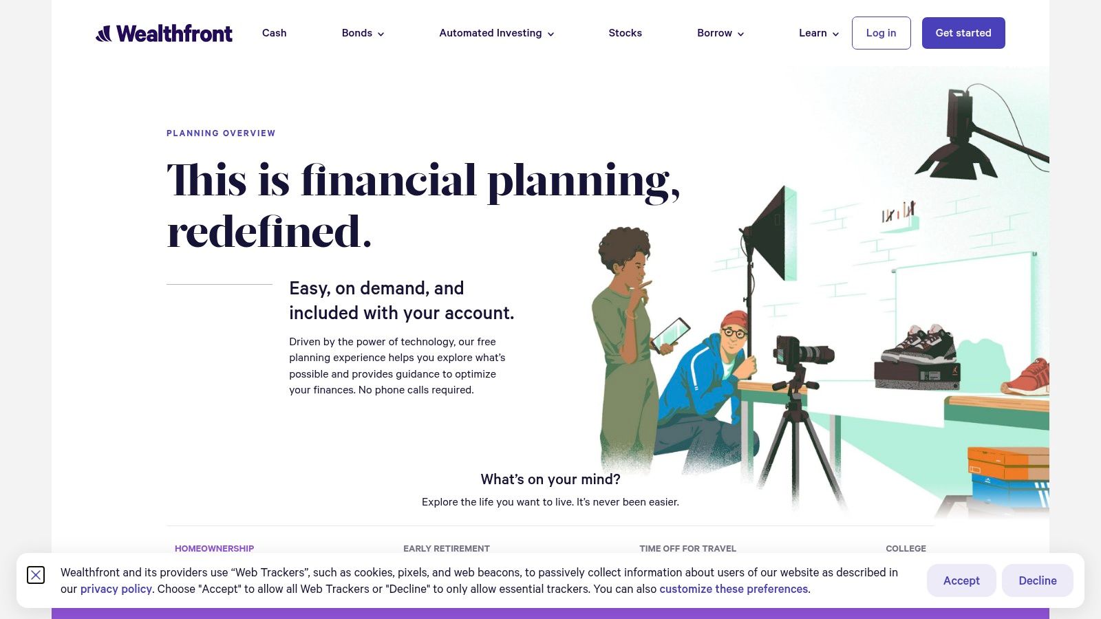 Wealthfront Path (Planning) + Automated Investing
