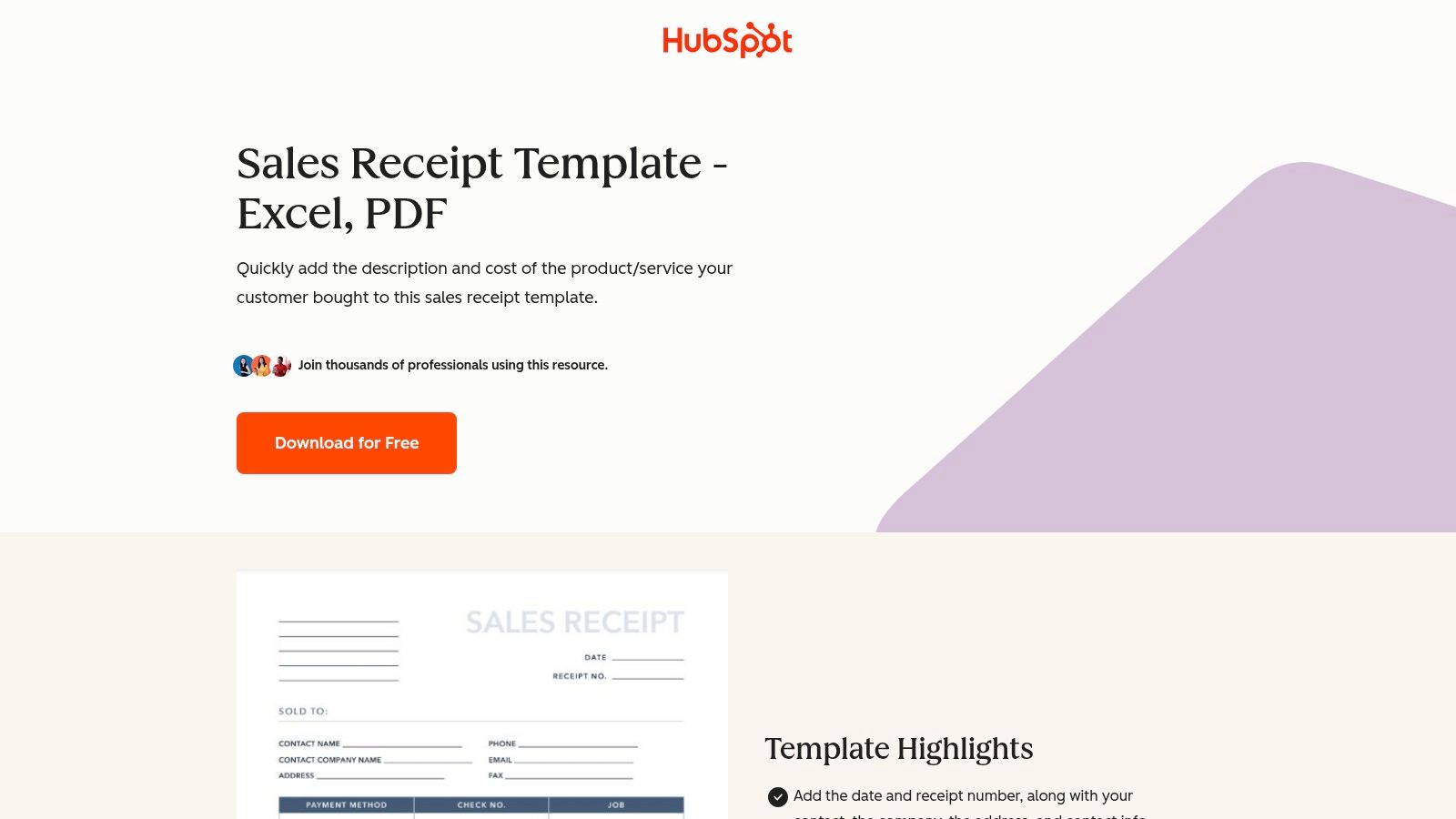 HubSpot Business Templates