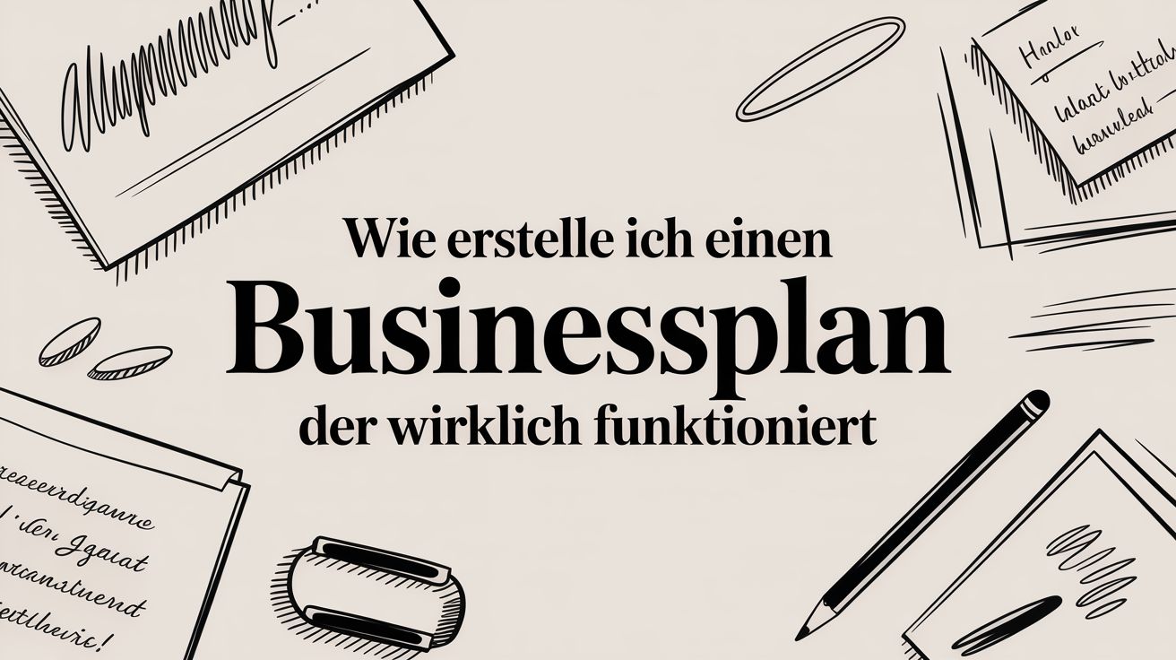 Wie erstelle ich einen Businessplan, der wirklich funktioniert