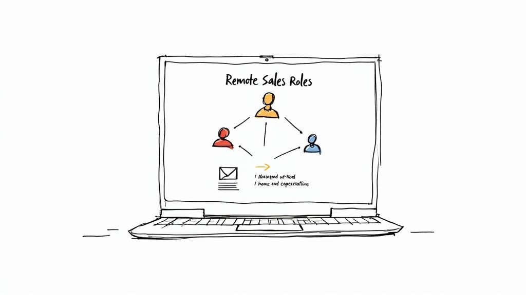Remote Sales Team Image