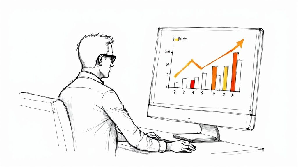 Image of a remote sales team coaching session