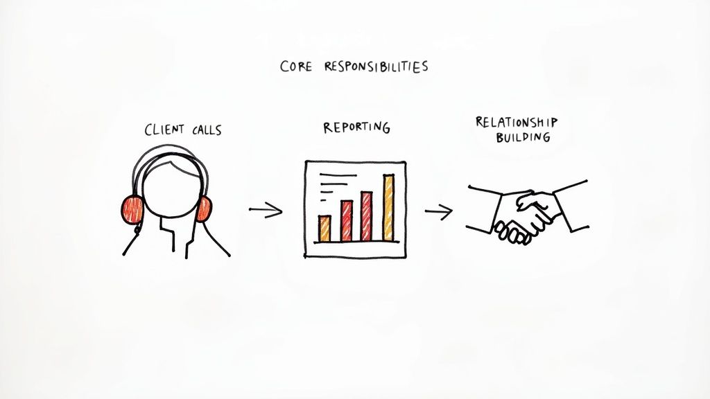 Account Managers in a meeting