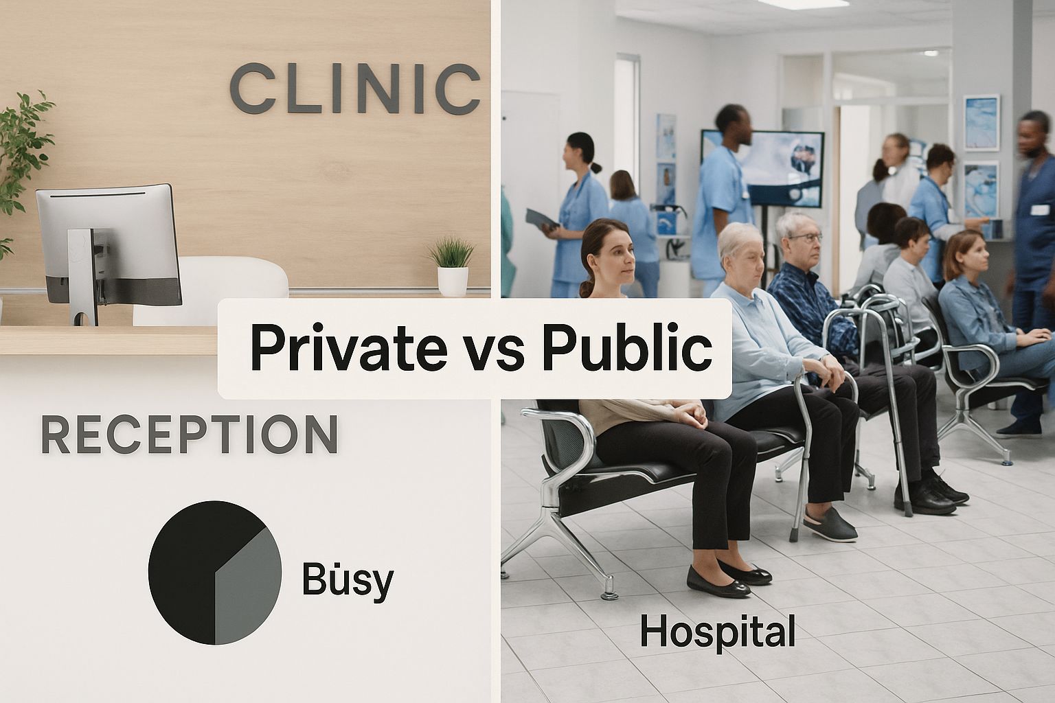 Infographic about private health care