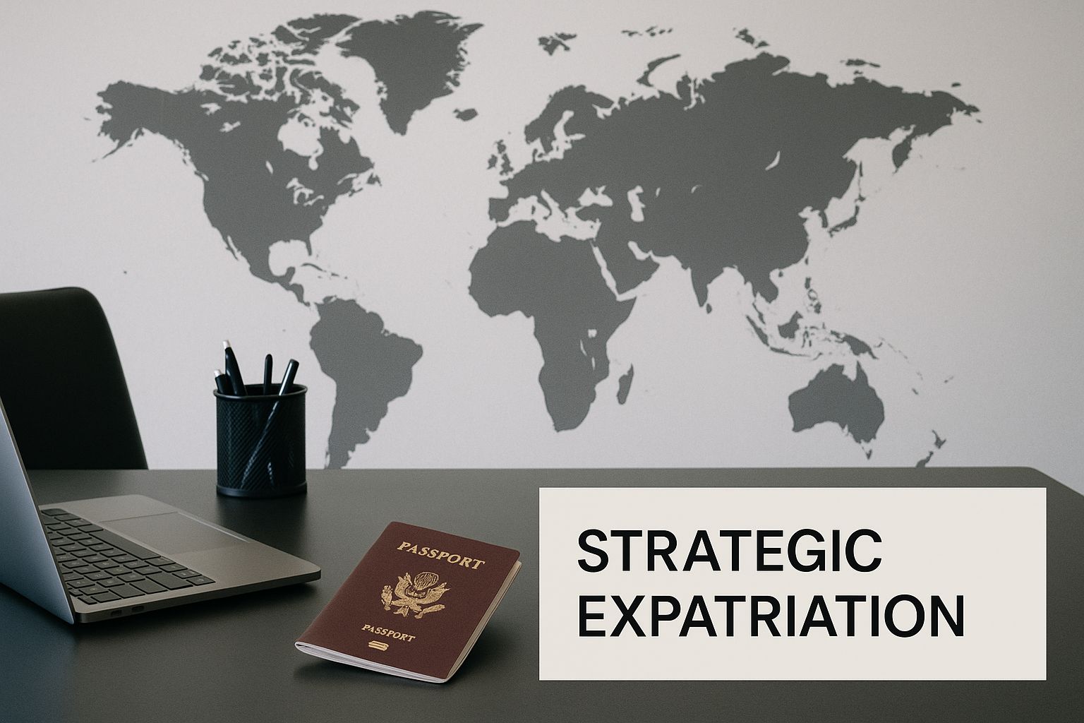 Infographic about meaning of expatriation