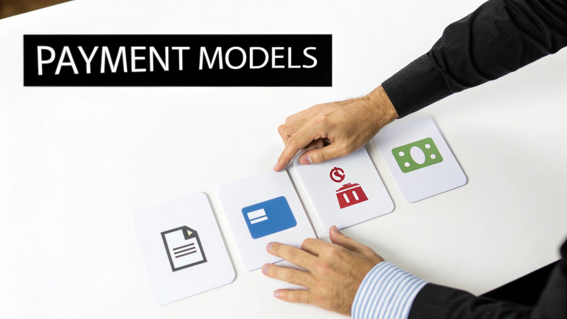 A person comparing different financial charts and graphs