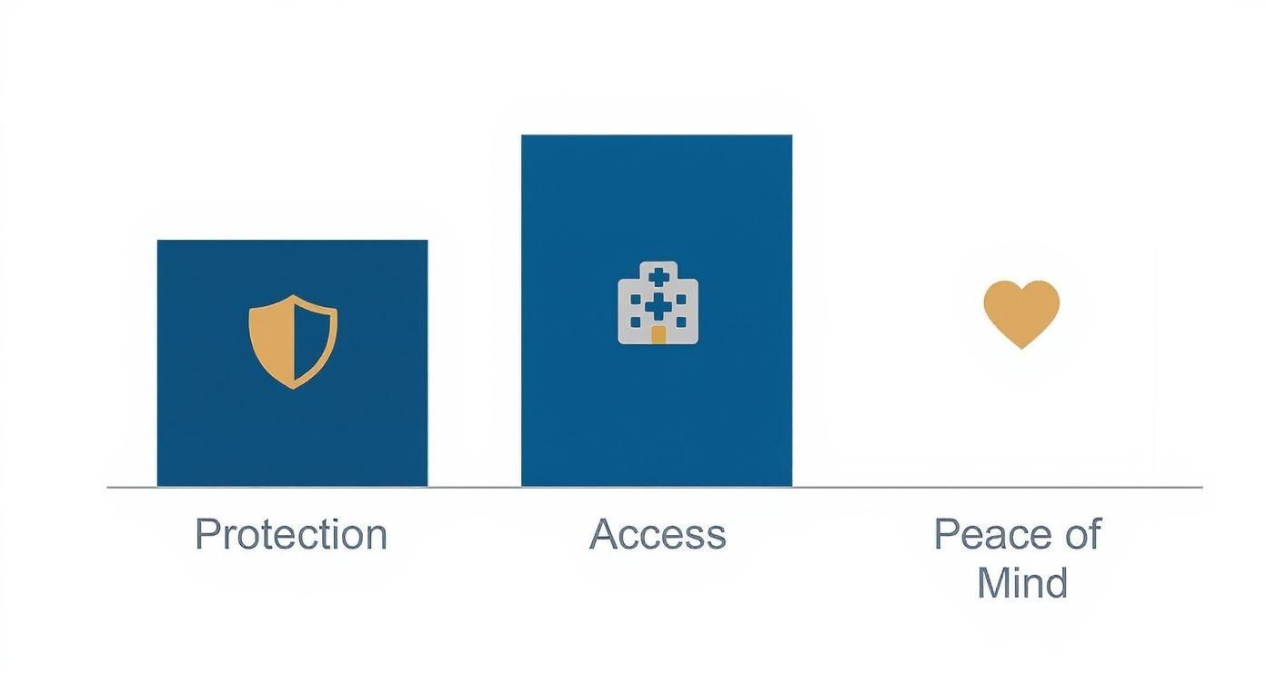 Infographic about maternity insurance plans