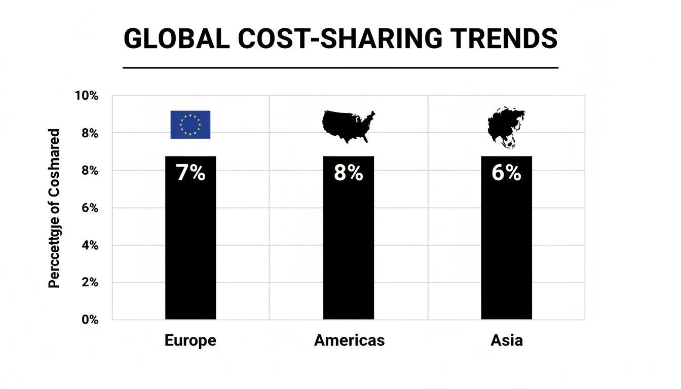 Infographic about copay and deductible