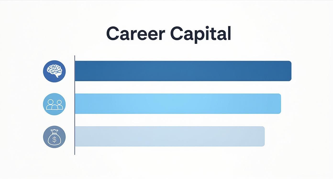 Infographic about how to get a job abroad