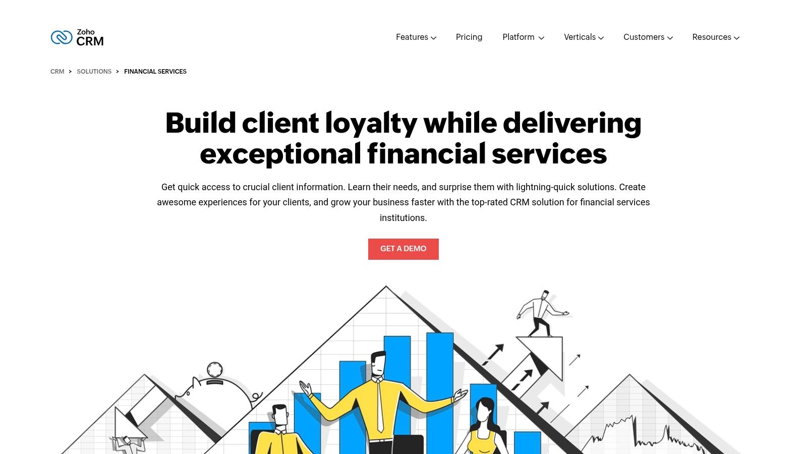 Zoho CRM for Financial Services