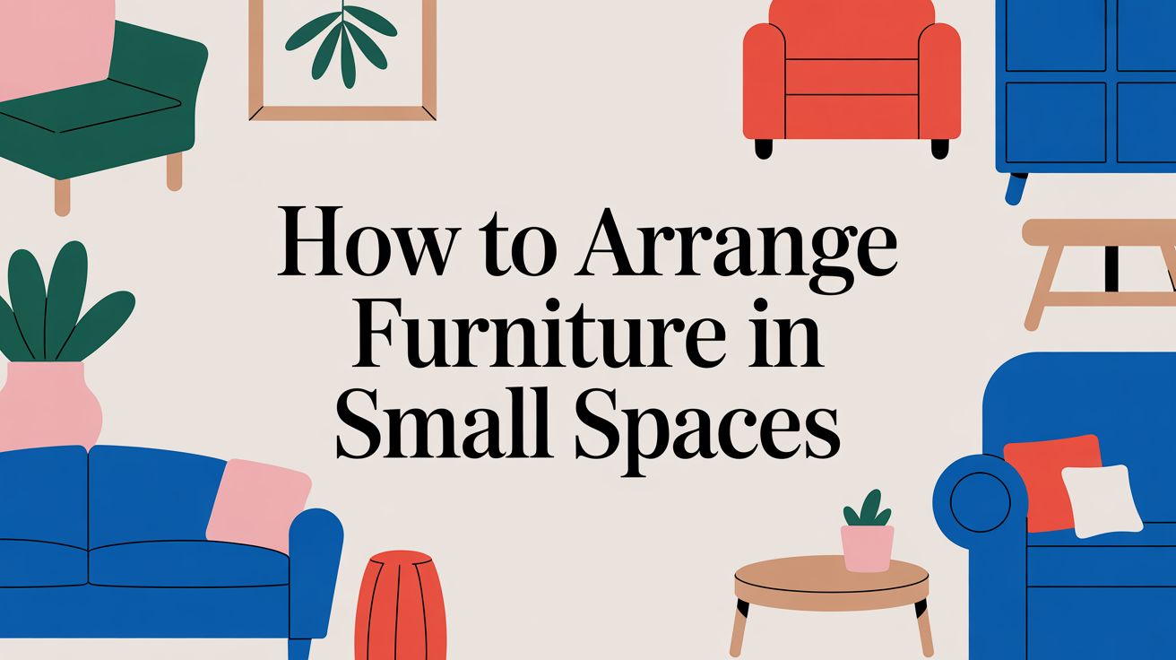 How to Arrange Furniture in Small Spaces