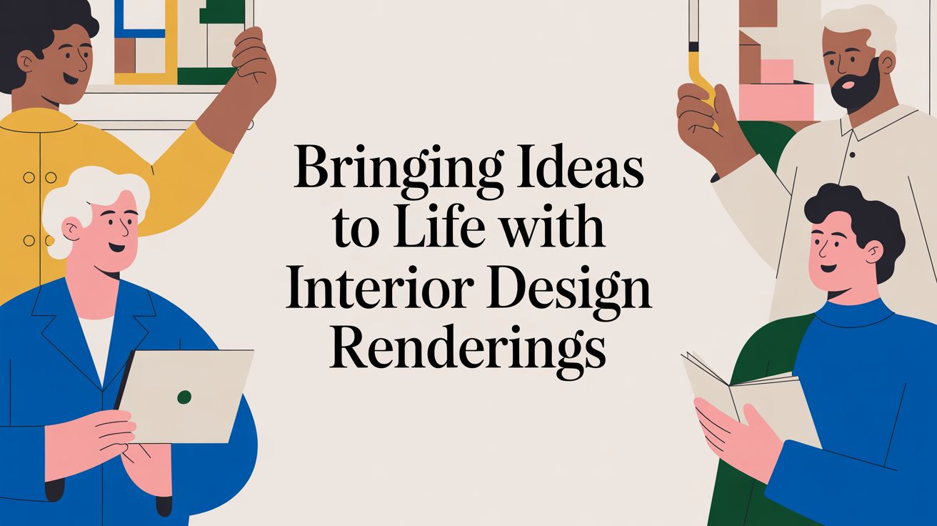 Bringing Ideas to Life with Interior Design Renderings