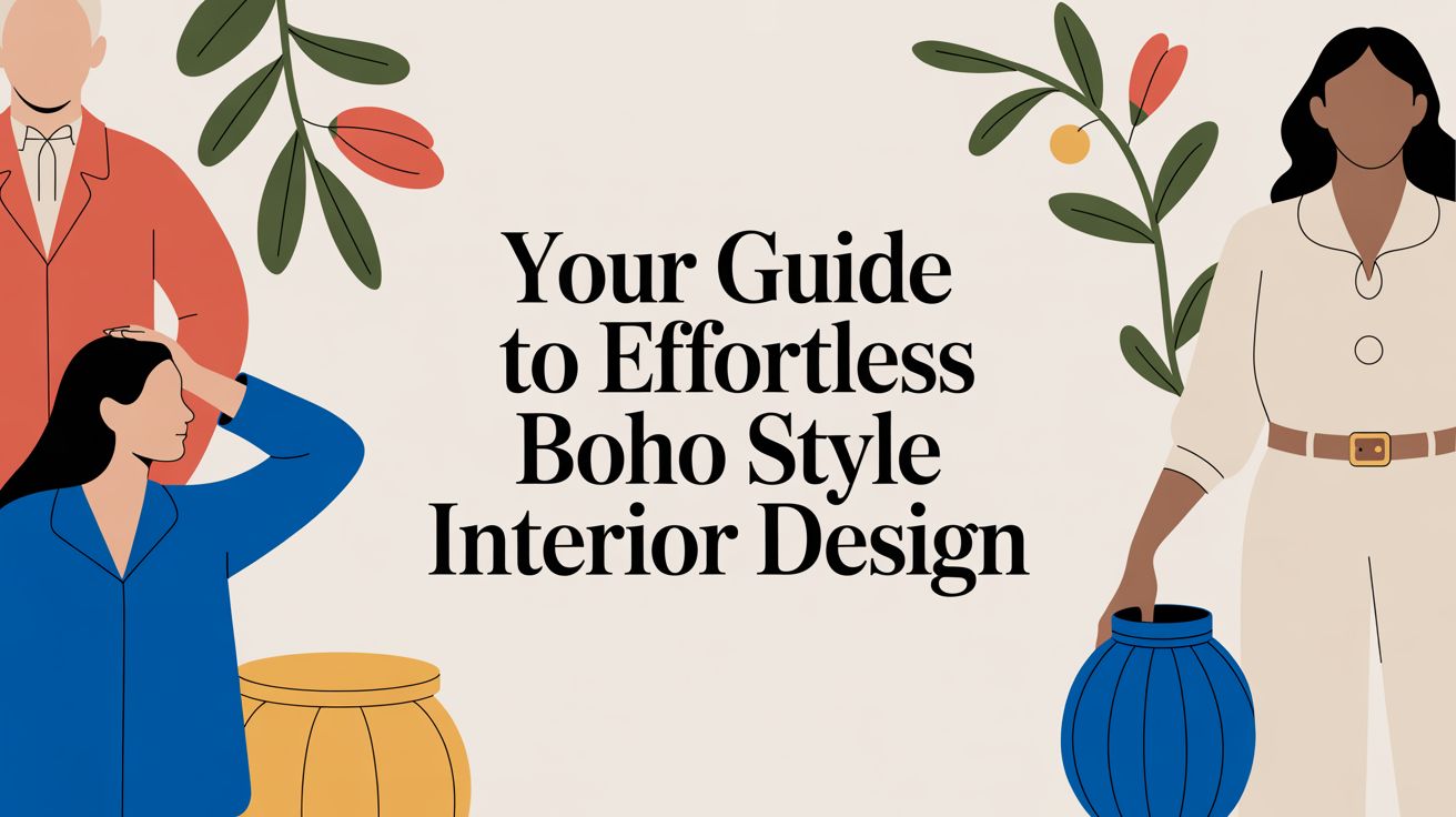 Your Guide to Effortless Boho Style Interior Design
