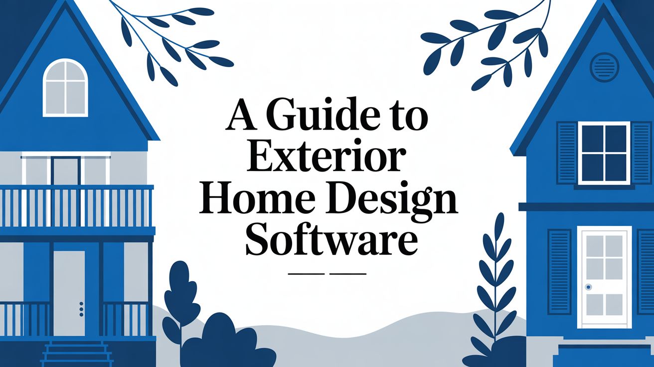 A Guide to Exterior Home Design Software
