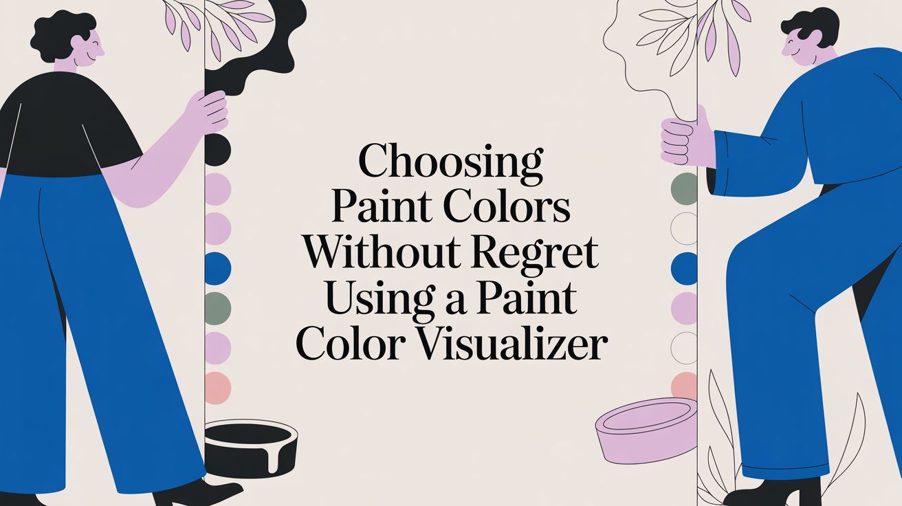 Choosing Paint Colors Without Regret Using a Paint Color Visualizer