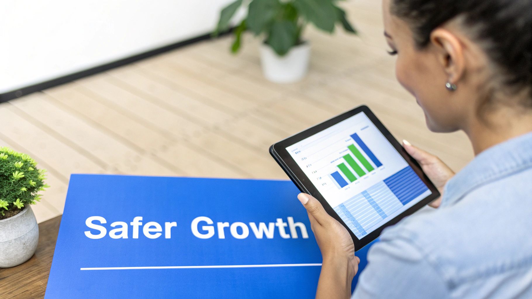 A sleek, futuristic interface showing ShortsNinja's AI-driven growth metrics