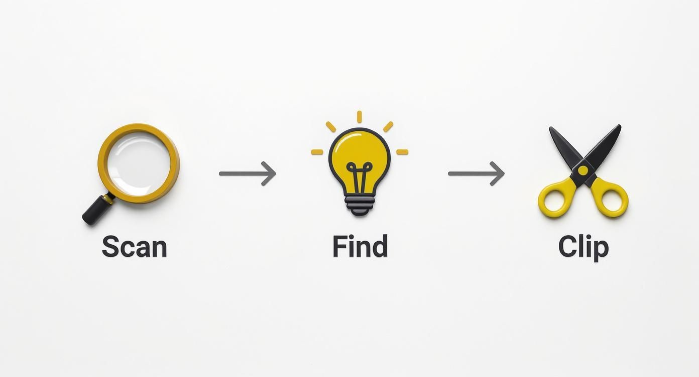 Infographic about create short from youtube video