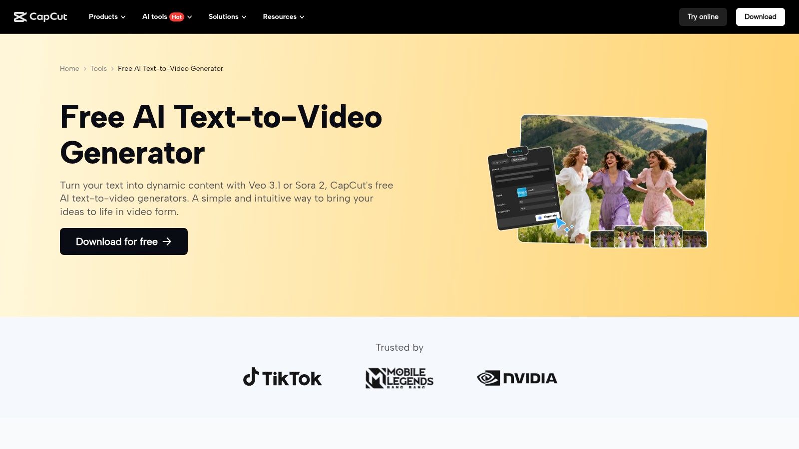 CapCut (Dreamina / AI Video)