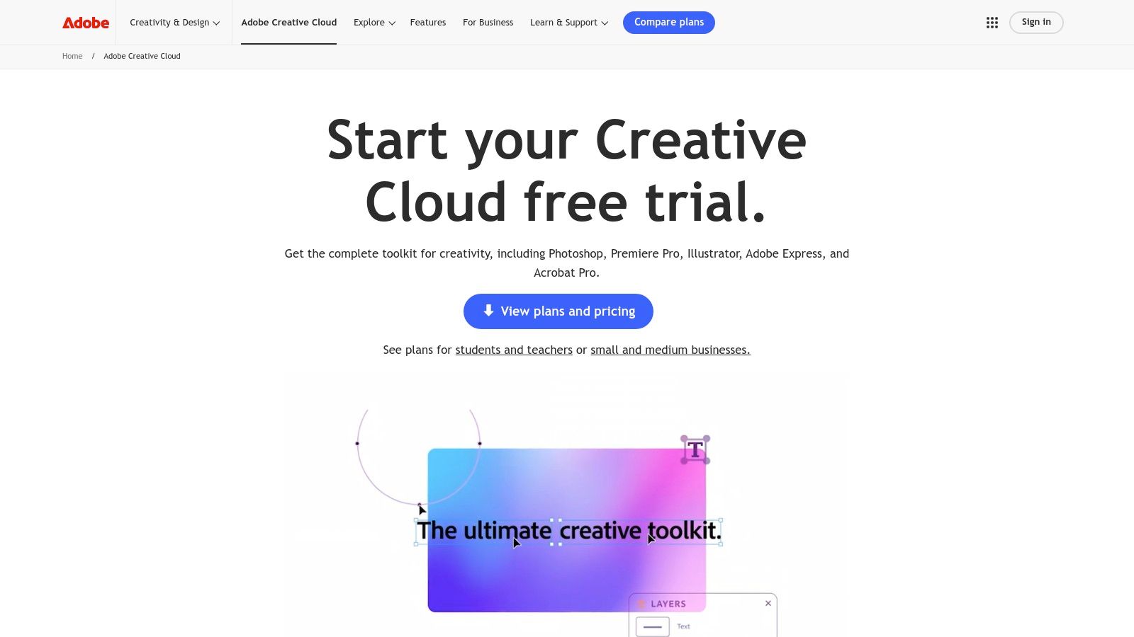 Adobe Creative Cloud Pro + Firefly