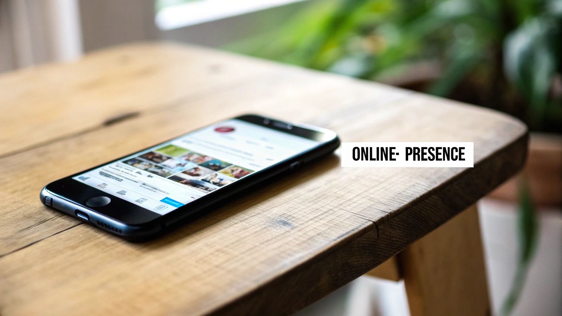 A collage of images showing examples of consistent brand messaging and voice across different platforms like social media, websites, and packaging.