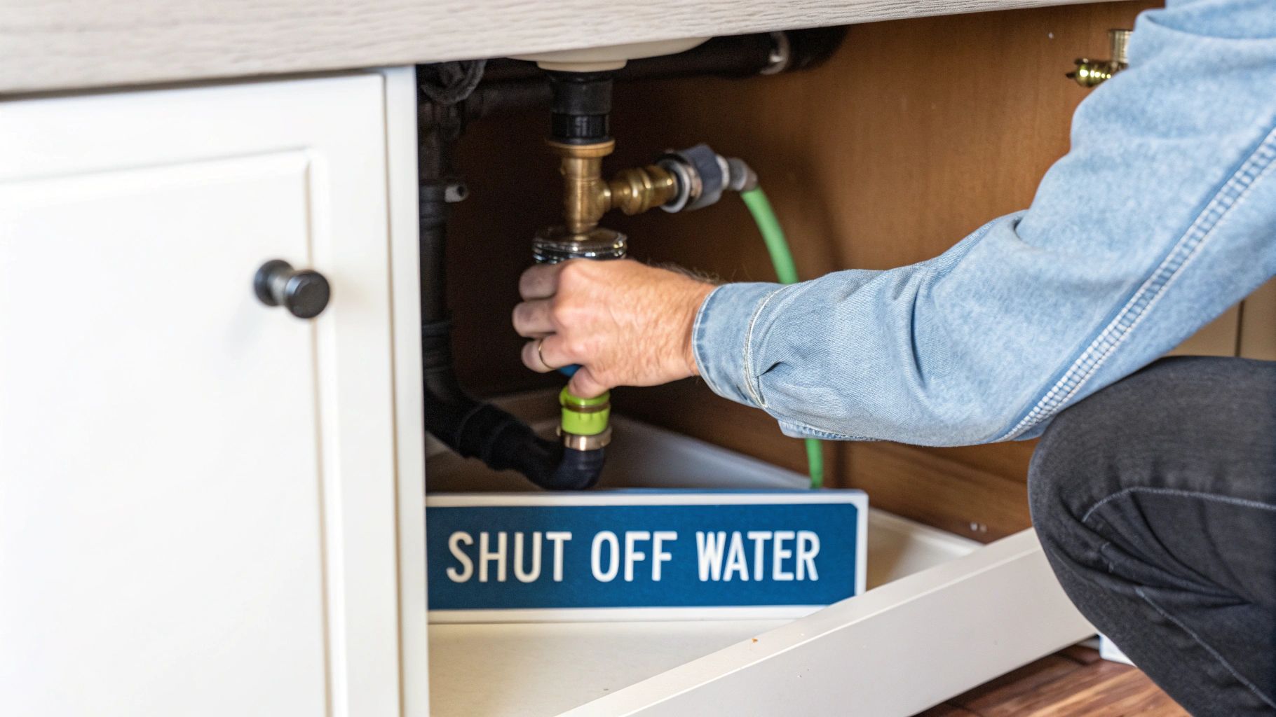 Real-world shower faucet replacement
