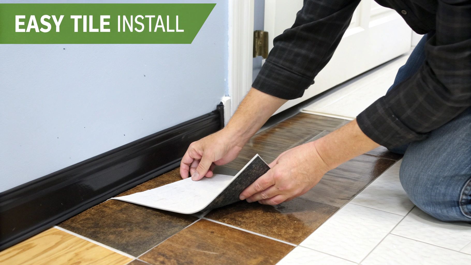 Peel and Stick Tile Installation