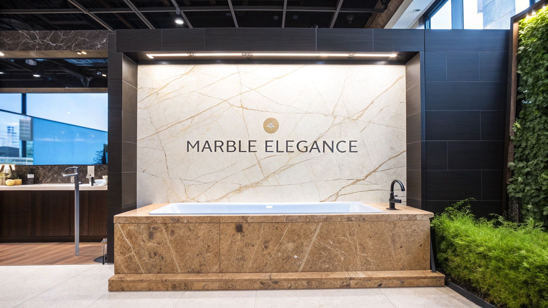 Monochrome Marble Elegance