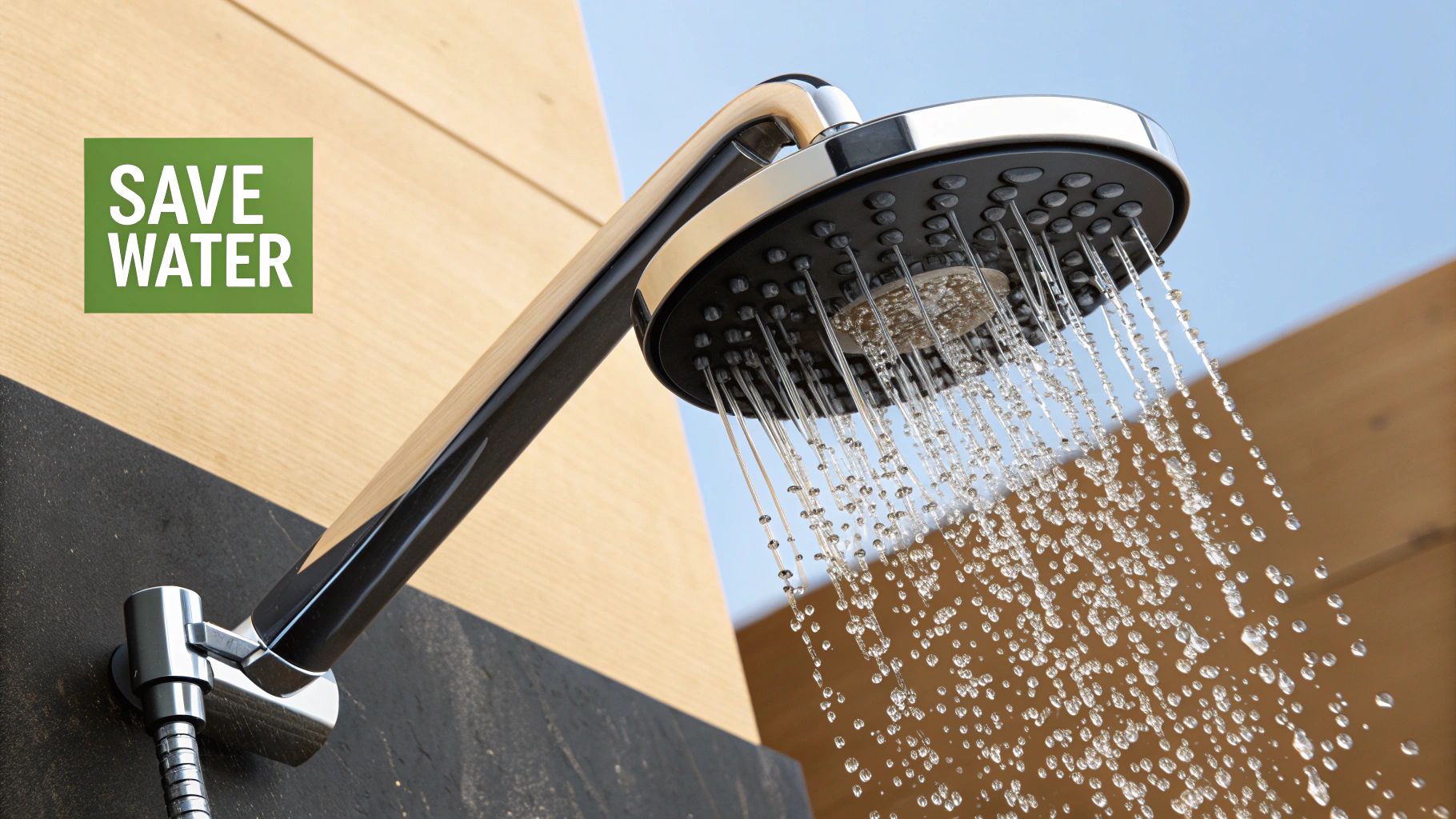 A CRANACH Wellness Packages shower kit installed in a modern bathroom