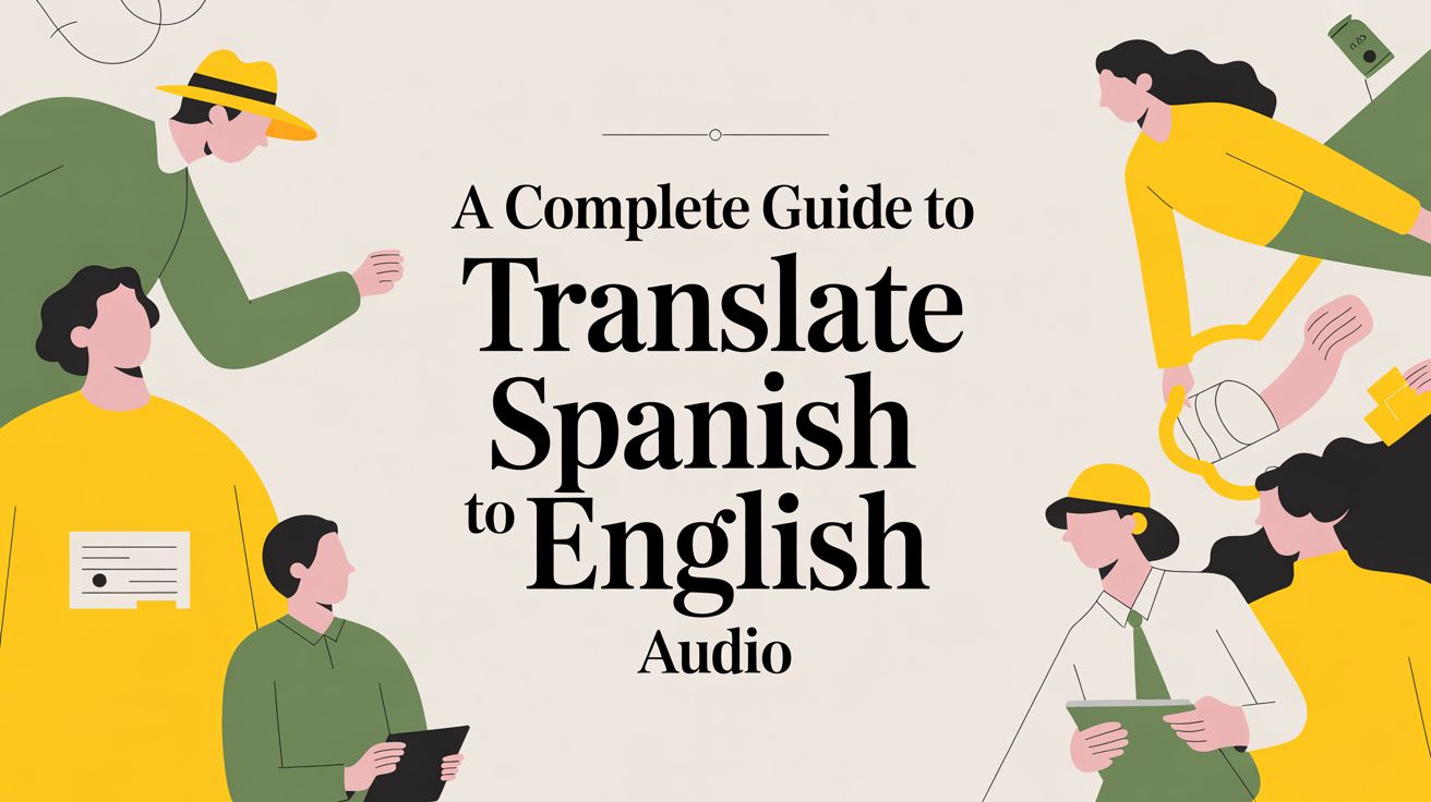 A Complete Guide to Translate Spanish to English Audio