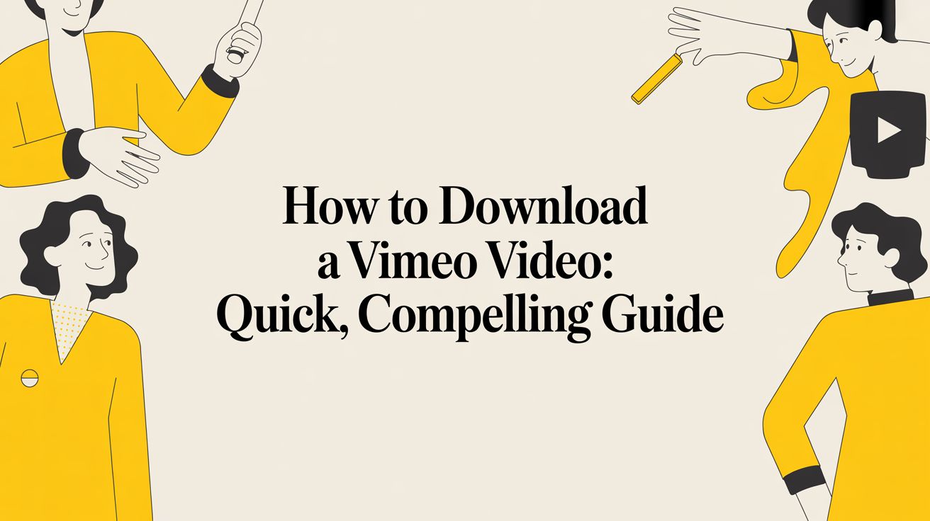 How to download a vimeo video: Quick, Compelling Guide
