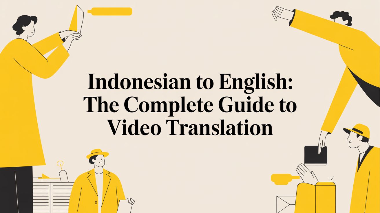 Indonesian to English: The Complete Guide to Video Translation