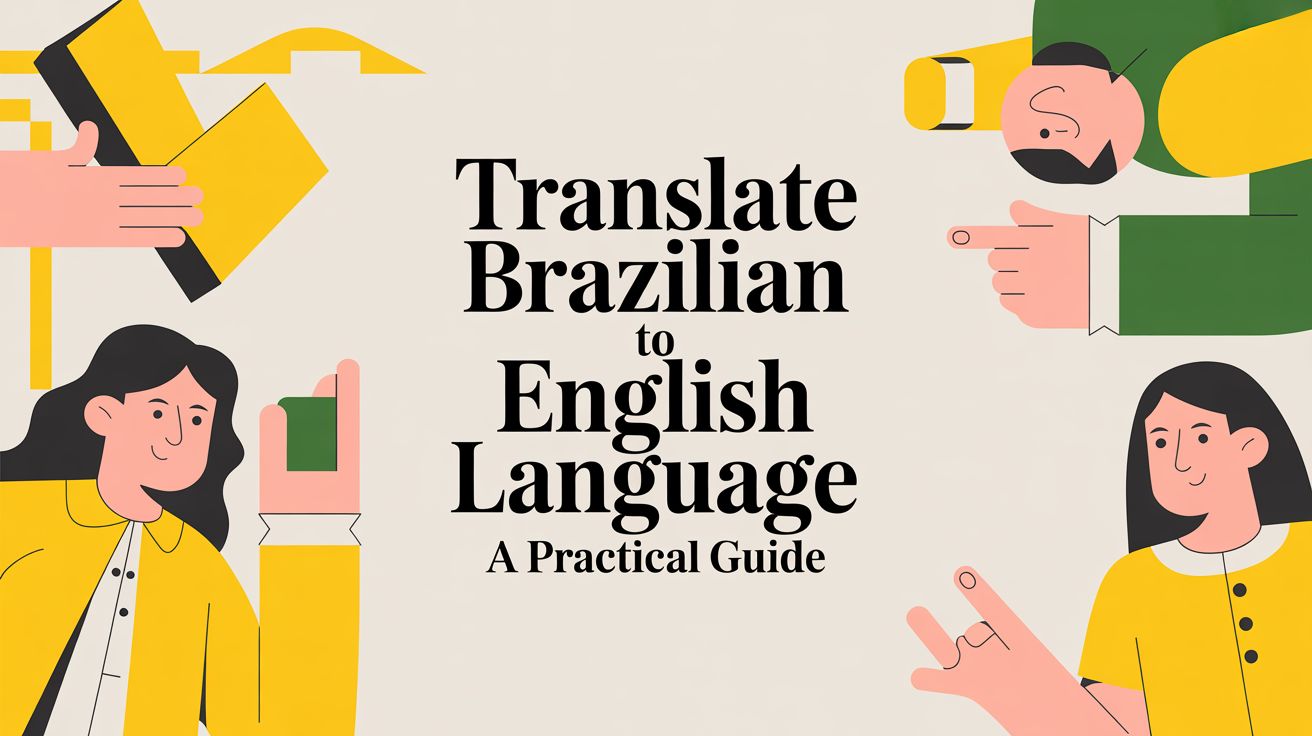 A Practical Guide to Translate Brazilian to English Language