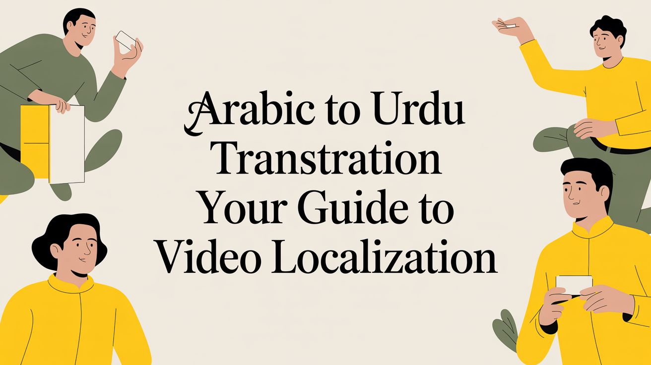 Arabic To Urdu Translation: Your Guide To Video Localization