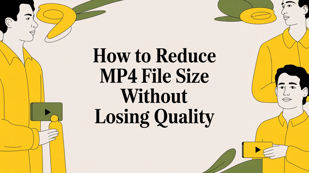 How to Reduce MP4 File Size Without Losing Quality