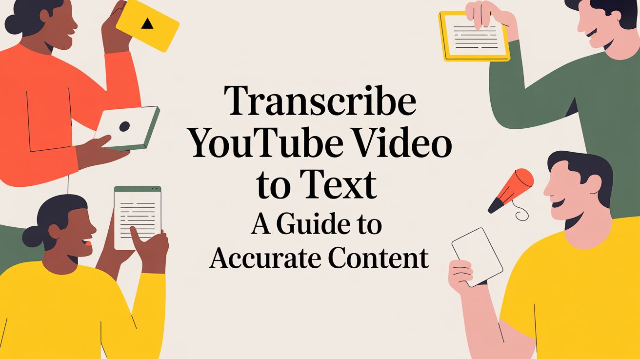 Transcribe YouTube Video To Text A Guide to Accurate Content
