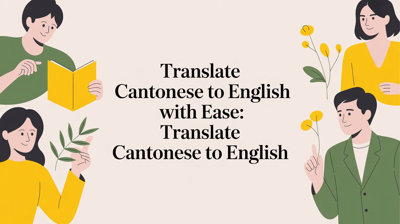 Translate Cantonese to English with Ease: A Step-by-Step Guide