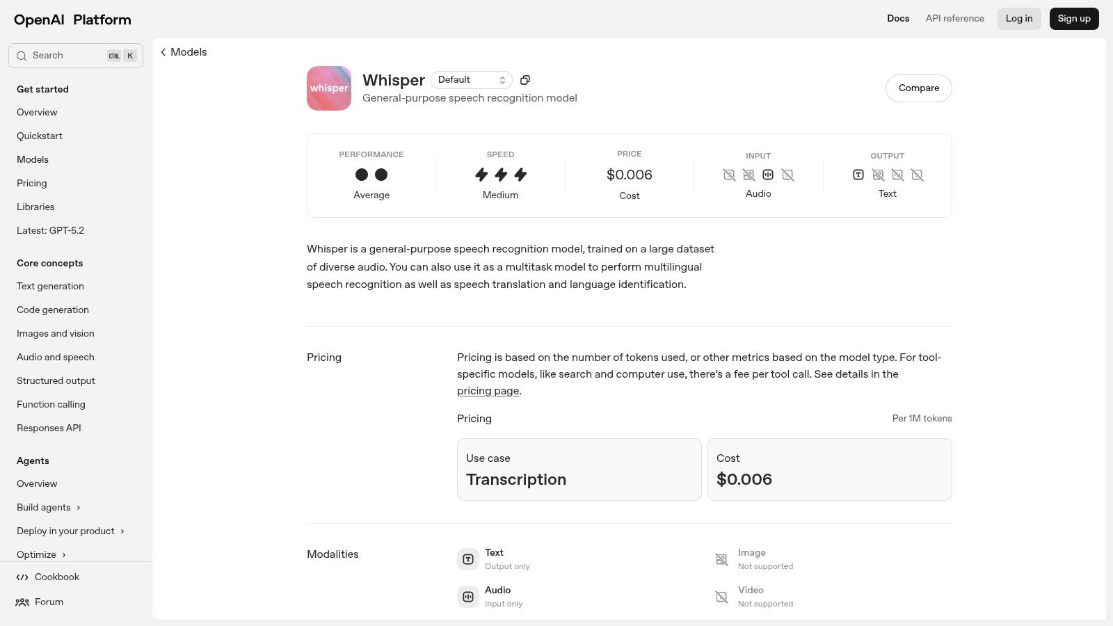 OpenAI Whisper (developer-grade speech translation)