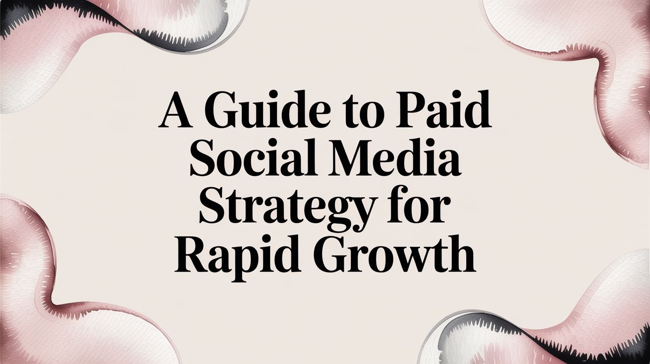 A Guide to Paid Social Media Strategy for Rapid Growth | AdStellar