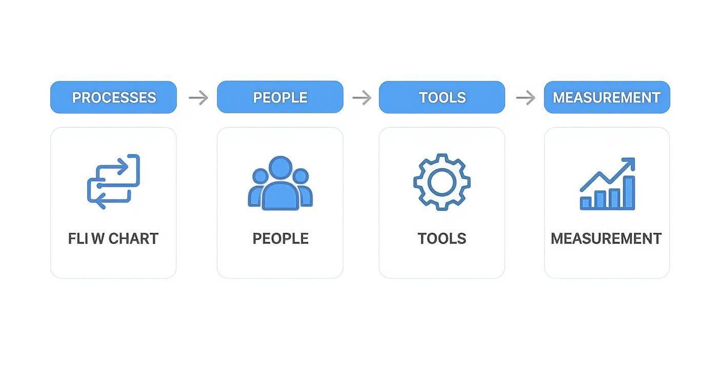 Infographic about marketing workflow management