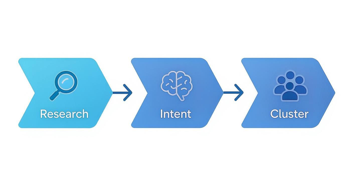 Infographic about how to write seo friendly articles
