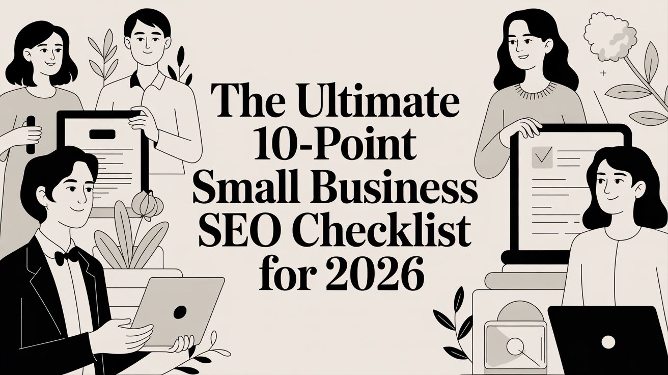 The Ultimate 10-Point Small Business SEO Checklist for 2026