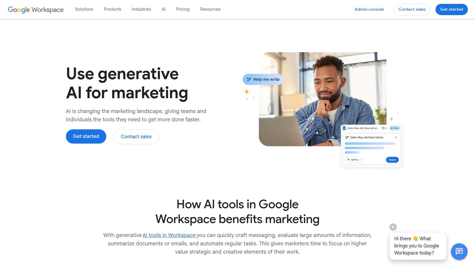 Google Workspace & Google Cloud (Gemini for Marketing + agent marketplace)