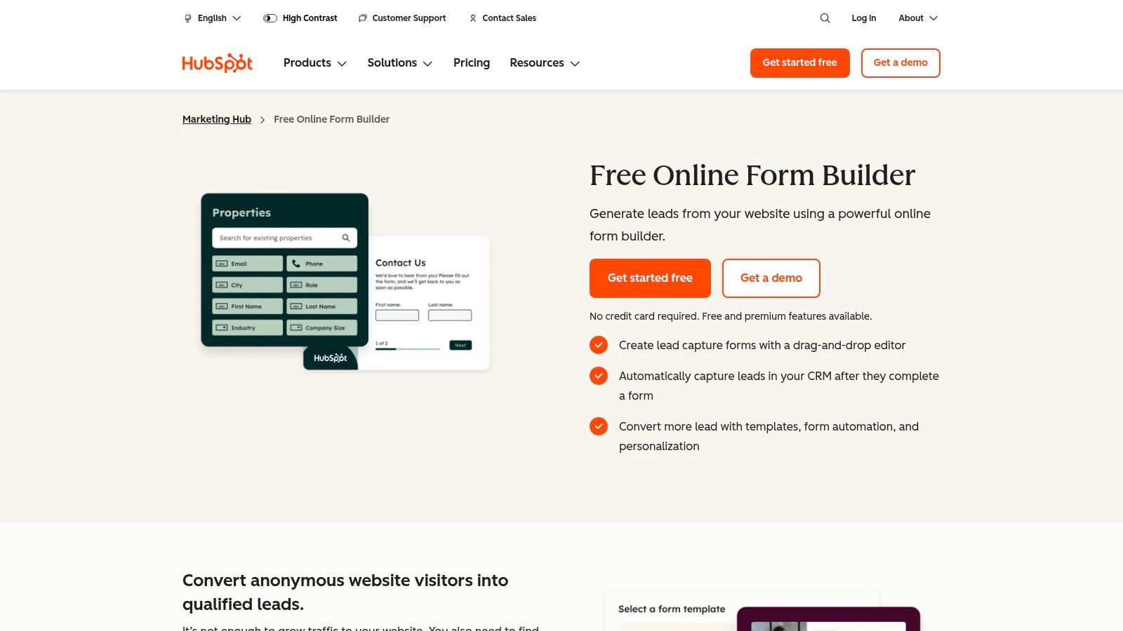 HubSpot Forms